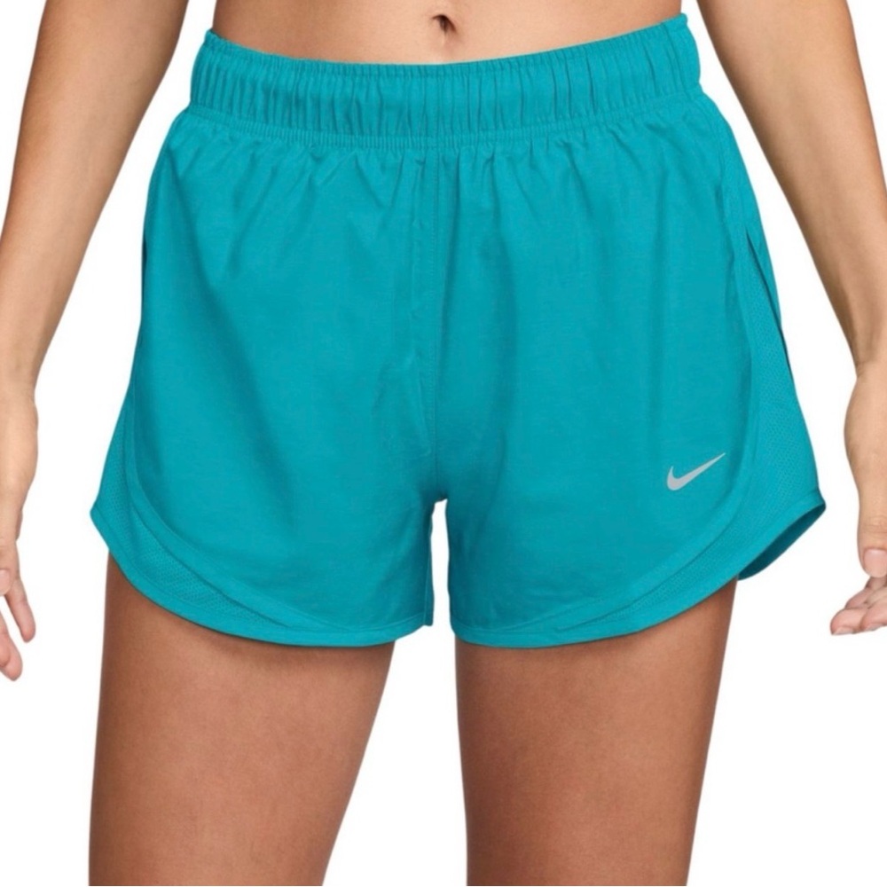 Nike Tempo Women's Brief-lined Running Shorts - NWT - Tiffany Blue - XS